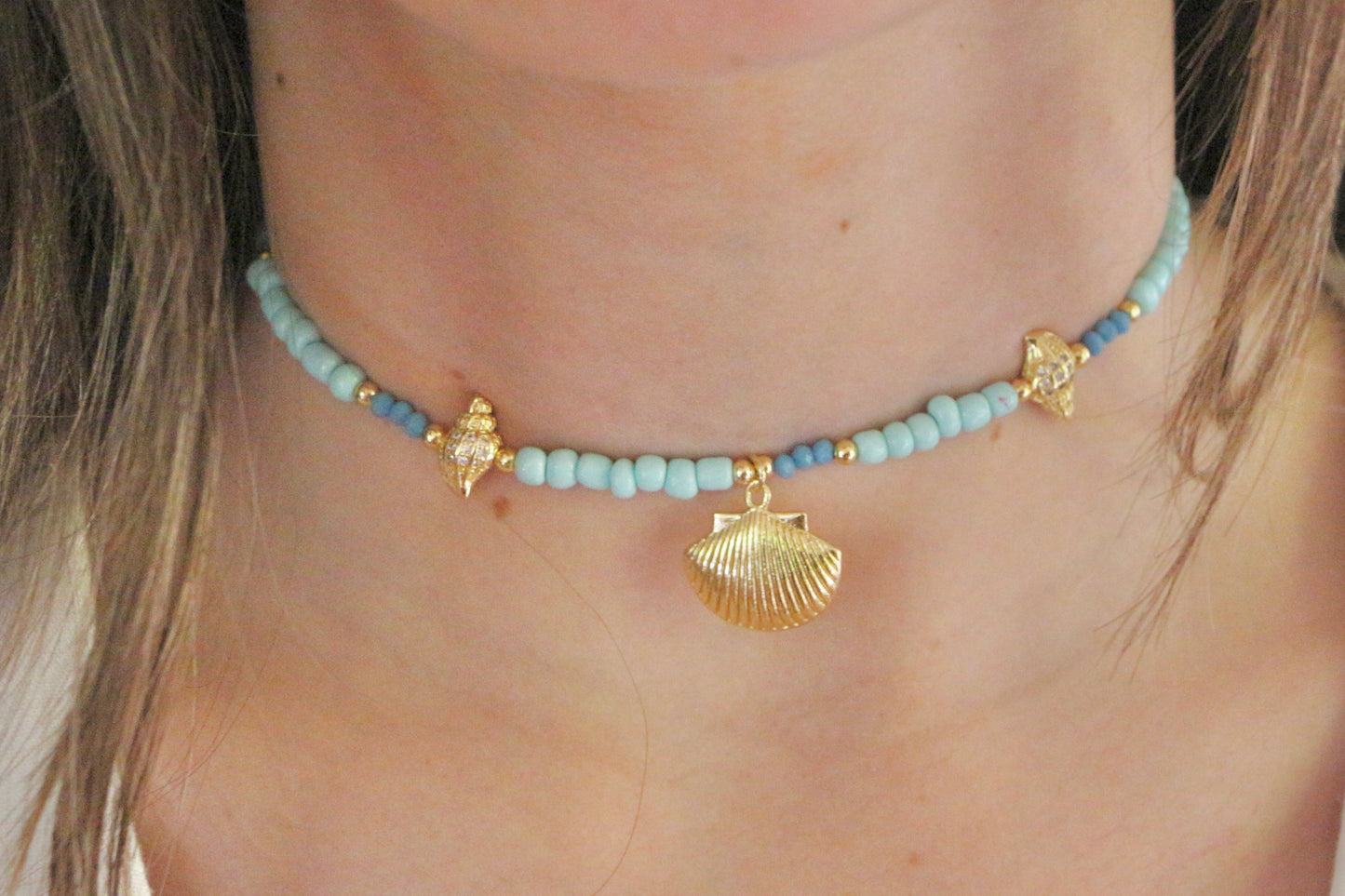 choker conchitas